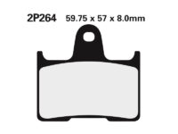 2P264 NISSIN Street Remblokken - 2P-264NS Semi-metaal