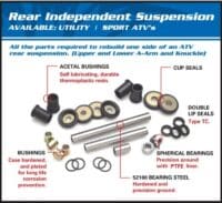 ALL BALLS A-arm revisieset achterzijde Can-Am Outlander/Renegade