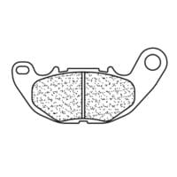 CL BRAKES Street Remblokken - 1240XBK5 Gesinterd metaal