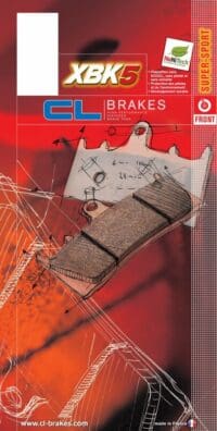 CL BRAKES Street Remblokken - 1258XBK5 Gesinterd metaal