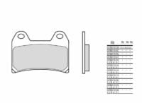 BREMBO OEM Remblokken - 07BB1959 Gesinterd metaal