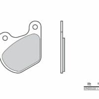 1048882-1-800Wx800H BREMBO Street Remblokken - 07HD0303 Carbon Ceramic