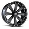 MSA WHEELS M20 Kore Utility velg - zwart 14x7