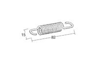 BUZZETTI Veer 82x15mm voor middenbok