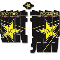 BLACKBIRD Rockstar Energy Radiator Louvers Graphic Kit Honda CRF250R