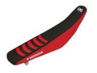 1054166-1-800Wx800H Zadelhoes BLACKBIRD Double Grip 3 rood/zwart Honda CRF250R/450R