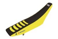 1054298-1-800Wx800H BLACKBIRD Double Grip 3 Seat Cover Yellow/Black Suzuki RM-Z450