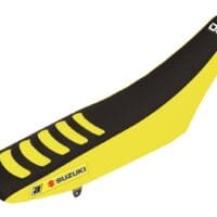 1054298-1-800Wx800H BLACKBIRD Double Grip 3 Seat Cover Yellow/Black Suzuki RM-Z450