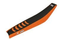 1054393-1-800Wx800H Zadelhoes Blackbird Double Grip 3 zwart/oranje KTM SX85