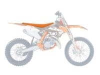 BLACKBIRD Pyramid Seat Cover Orange KTM SX85