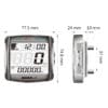 列印 XR-S 01 universele multifunctionele digitale meter
