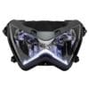 V PARTS Front headlight w/e-mark + LED Z800 / Z800e