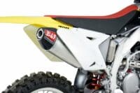 1060643-1-800Wx800H Vervangingsdemper Yoshimura USA RS4 rvs/aluminium met carbon eindkap Suzuki RM-Z450