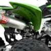 Vervangingsdemper YOSHIMURA USA RS2 rvs/aluminium met rvs eindkap voor 751041 Kawasaki KFX450R