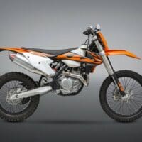 YOSHIMURA RS-4 Signature Series Muffler Aluminum/Carbon End Cap KTM/Husqvarna
