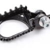 S3 Hard Rock voetsteun achter +10mm zwart staal