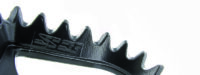 S3 Hard Rock voetsteun midden zilver staal