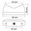 1061138-12-800Wx800H ACCESS DESIGN kentekenplaathouder ''over het wiel'' zwart KTM Duke 790/890