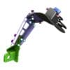 1061138-2-800Wx800H ACCESS DESIGN kentekenplaathouder ''over het wiel'' zwart KTM Duke 790/890