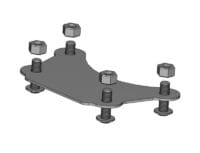 1061146-2-800Wx800H Verplaatste ACCESS DESIGN kentekenhouder, zwart, met plaat over het wiel Yamaha MT-09