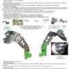 1061146-3-800Wx800H Verplaatste ACCESS DESIGN kentekenhouder, zwart, met plaat over het wiel Yamaha MT-09