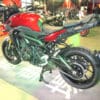 1061146-6-800Wx800H Verplaatste ACCESS DESIGN kentekenhouder, zwart, met plaat over het wiel Yamaha MT-09