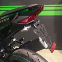 1061159-1-800Wx800H V PARTS kentekenplaathouder zwart Kawasaki Ninja 400