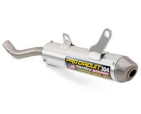 1061778-1-800Wx800H PRO CIRCUIT demper 304 geborsteld aluminium/RVS eindkap Kawasaki KX125