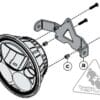 1061819-3-800Wx800H DENALI M5 Adpater Kit Light Mount Bracket Yamaha