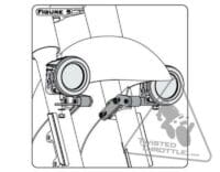 1061835-3-800Wx800H DENALI Light Mount Bracket Honda Cruisers