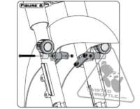 1061844-3-800Wx800H DENALI Light Mount Bracket Kawasaki Vulcan/Yamaha Star Cruisers