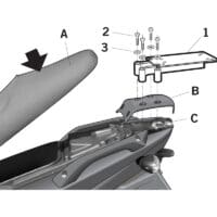 1062360-1-800Wx800H SHAD Top Master kofferrek Gilera