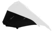 AIRBOXDEKSEL LINKS / EXC/-F 125 &+ 13-15/WIT-ZWART SIX DAY 14-15 KLEUR