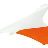 AIRBOXDEKSEL LINKS / SX85 13-15/ORANJE-WIT ORIGINELE KLEUR '15