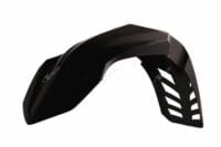 RACETECH geventileerd voorspatbord zwart Yamaha