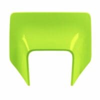 RACETECH voornummerplaat fluo geel Husqvarna TE/FE