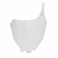 RACETECH witte voornummerplaat Honda CRF450R/RX