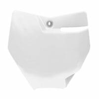 RACETECH witte voornummerplaat KTM SX85