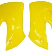 1064966-1-800Wx800H RACETECH Radiator Scoops Yellow RM65 ET DR-Z110 2003-07