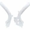 RACETECH Bi-material Frame Guard White