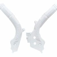 RACETECH Bi-material Frame Guard White