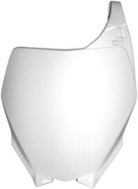 VOORNUMMERBORD YZ/YZF 06-09 125-250-450 WIT