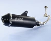 1065344-1-800Wx800H POLINI Maxi-Scooter Compleet uitlaatsysteem - zwart aluminium Vespa