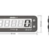 1067445-2-800Wx800H KOSO toerenteller Pro-1 LCD multifunctioneel zwart