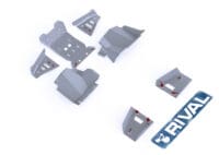 1067492-2-800Wx800H RIVAL Complete beschermplaatset - aluminium Yamaha Wolverine 700