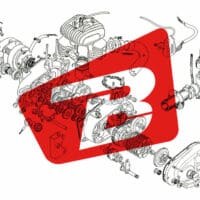 Sluitring voor kroonplaat X-Trig Husqvarna TC/TE/WR