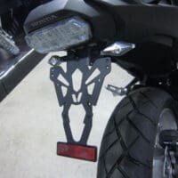 V PARTS kentekenplaathouder zwart Honda NC750X