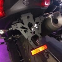 V PARTS kentekenplaathouder zwart Yamaha T-Max 530