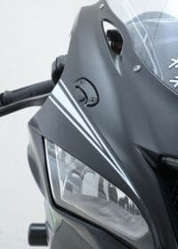 R&G RACING afdekkingen voor richtingaanwijzeropeningen, zwart Kawasaki ZX-10R