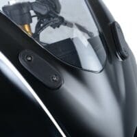 R&G RACING Mirror Blanking Plate - Black Yamaha YZF-R125